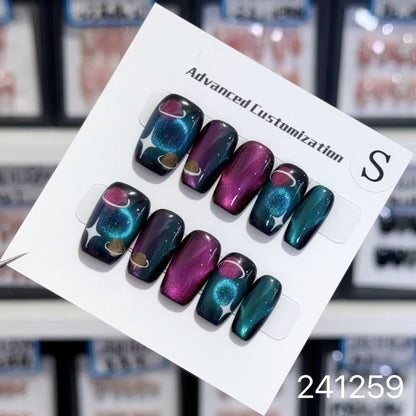 1031- Handmade press on nails fake nails removable