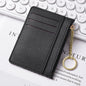 Ultra-thin new card bag for women, small and simple multi-card zipper change bag, large-capacity ID card holder, card holder.