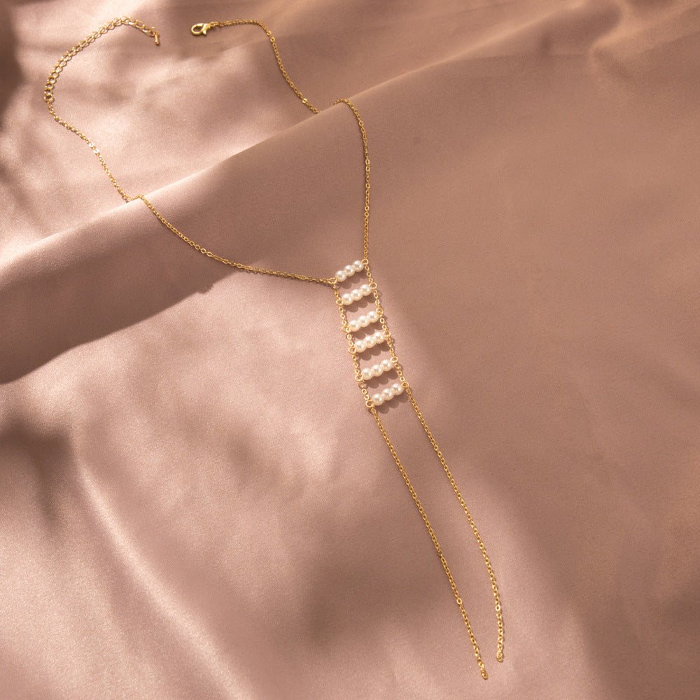 Sexy Round Shape Necklace Chest Chain
