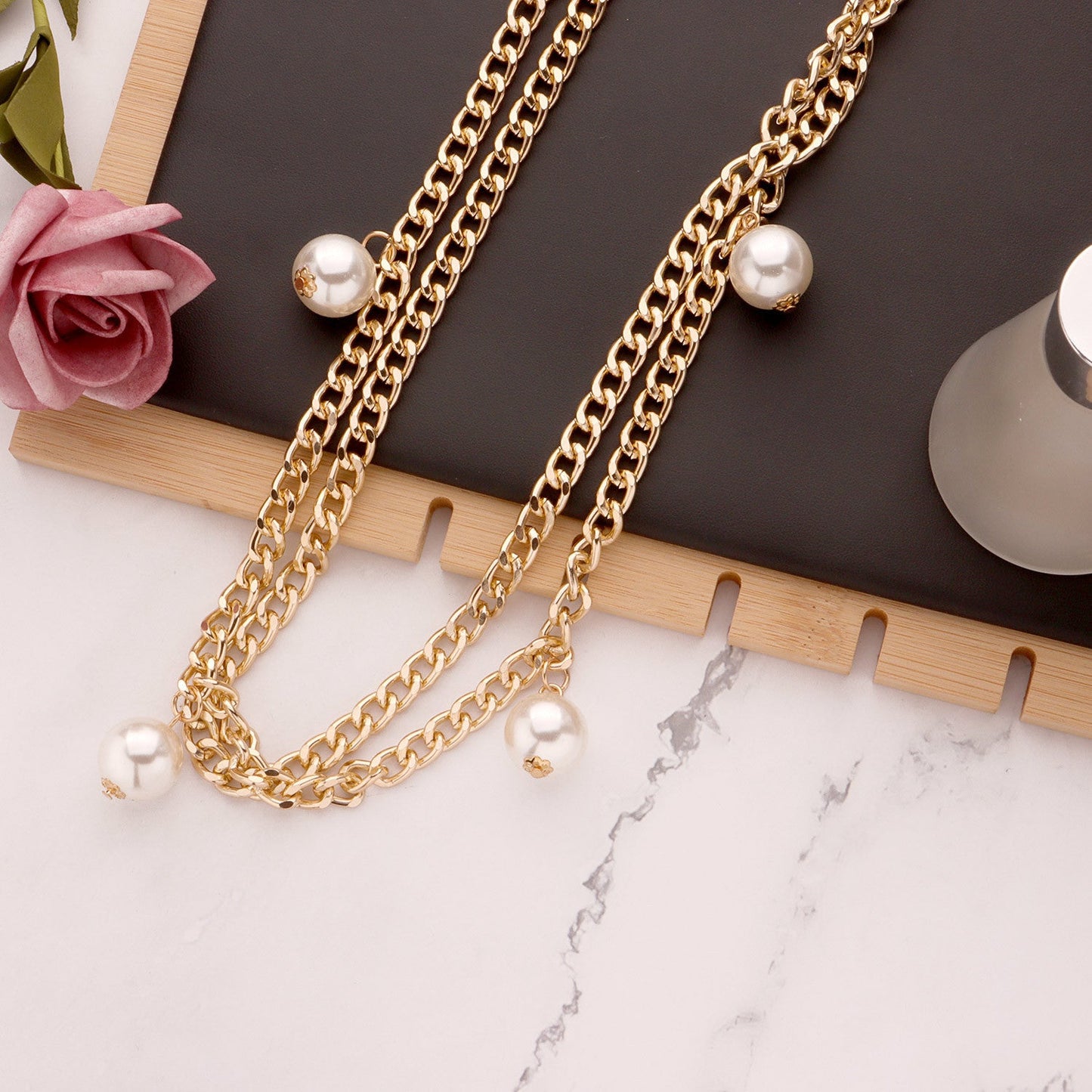 Waist Beads Plus Size Pearl Body Chain