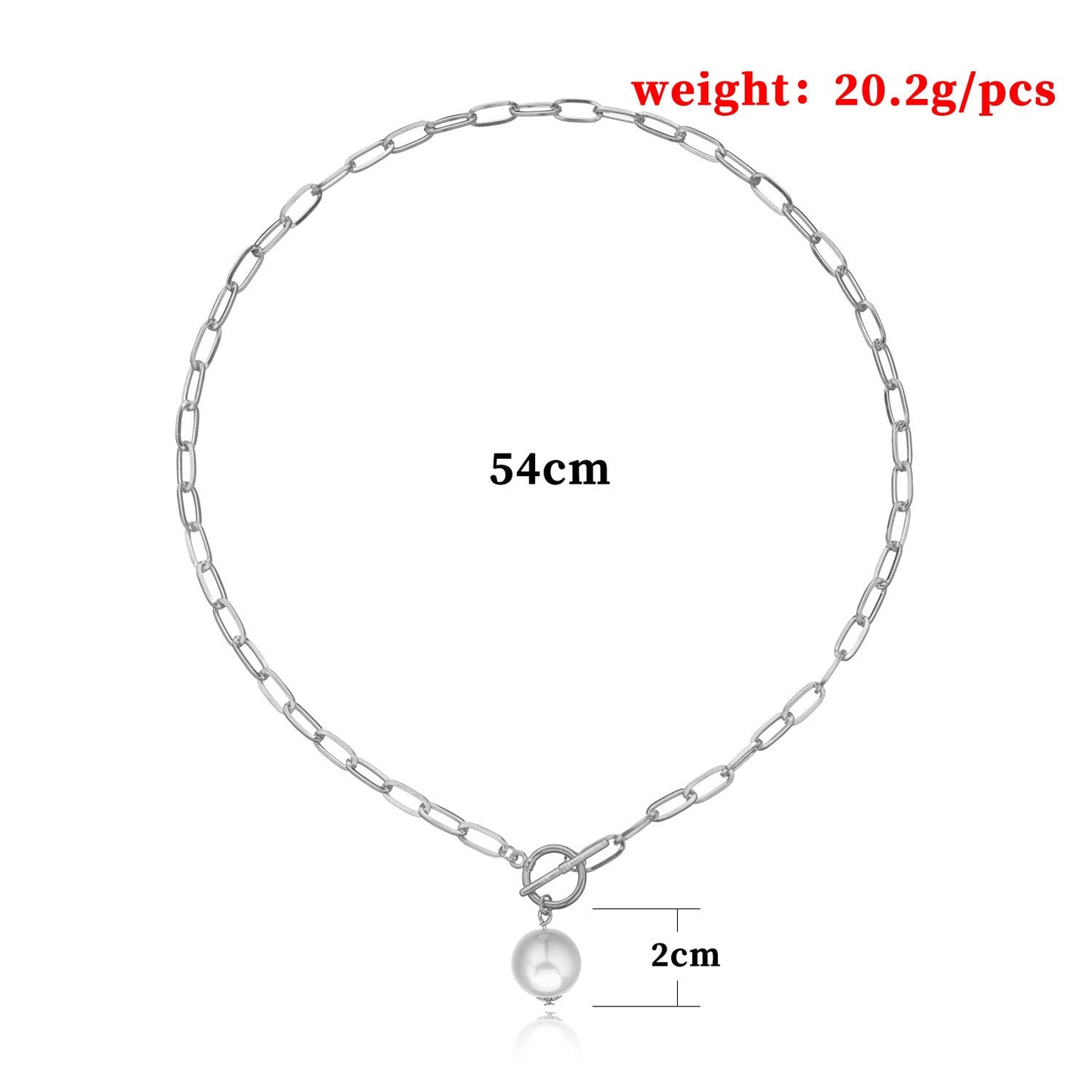 Baroque Pearl Pendant Choker Necklace