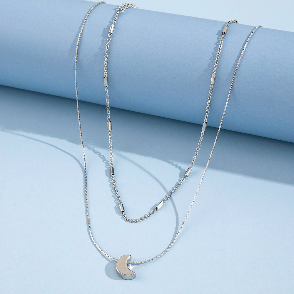 Moon Necklace Pendant Necklace Jewelry