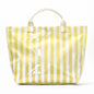 Striped Tote Bag – High-Aesthetic Lightweight Handbag, Commuter Large Travel Shoulder Bag