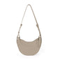 Half moon bag, adjustable shoulder strap crossbody shoulder bag for women, crescent bag, triple use shoulder bag, hobo bag for women,