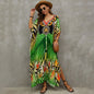 Rayon Engineered-Print Beach Robe ¨C Vacation Bikini Cover-Up, Women¡¯s Swimsuit Outerwear