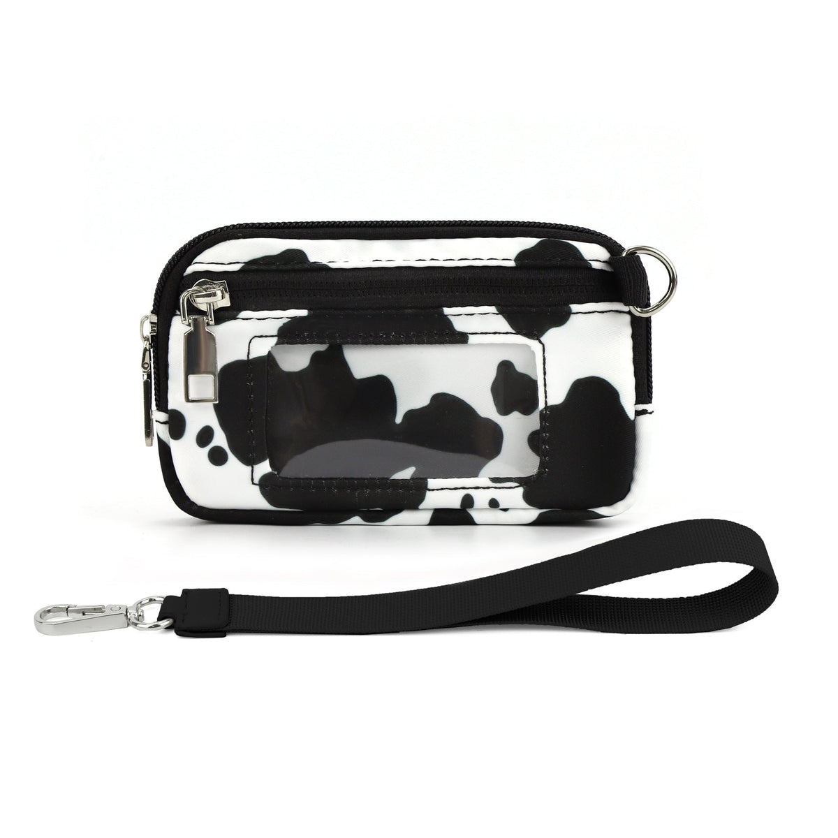 Transparent PVC Card Bag – Portable Wrist Bag for Bank Card & Change Storage