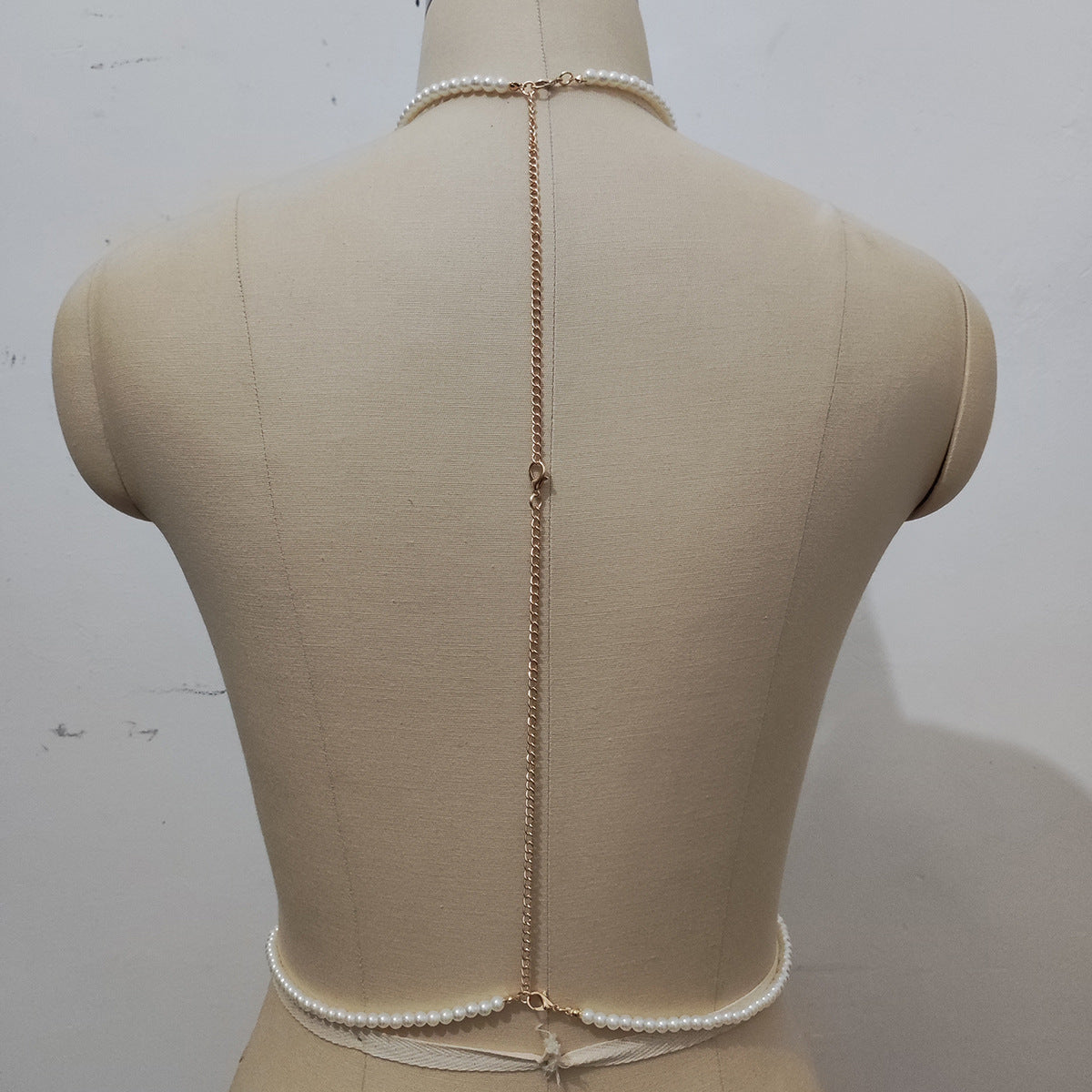 Sexy Bikini Pearl Breast Chain for Girls
