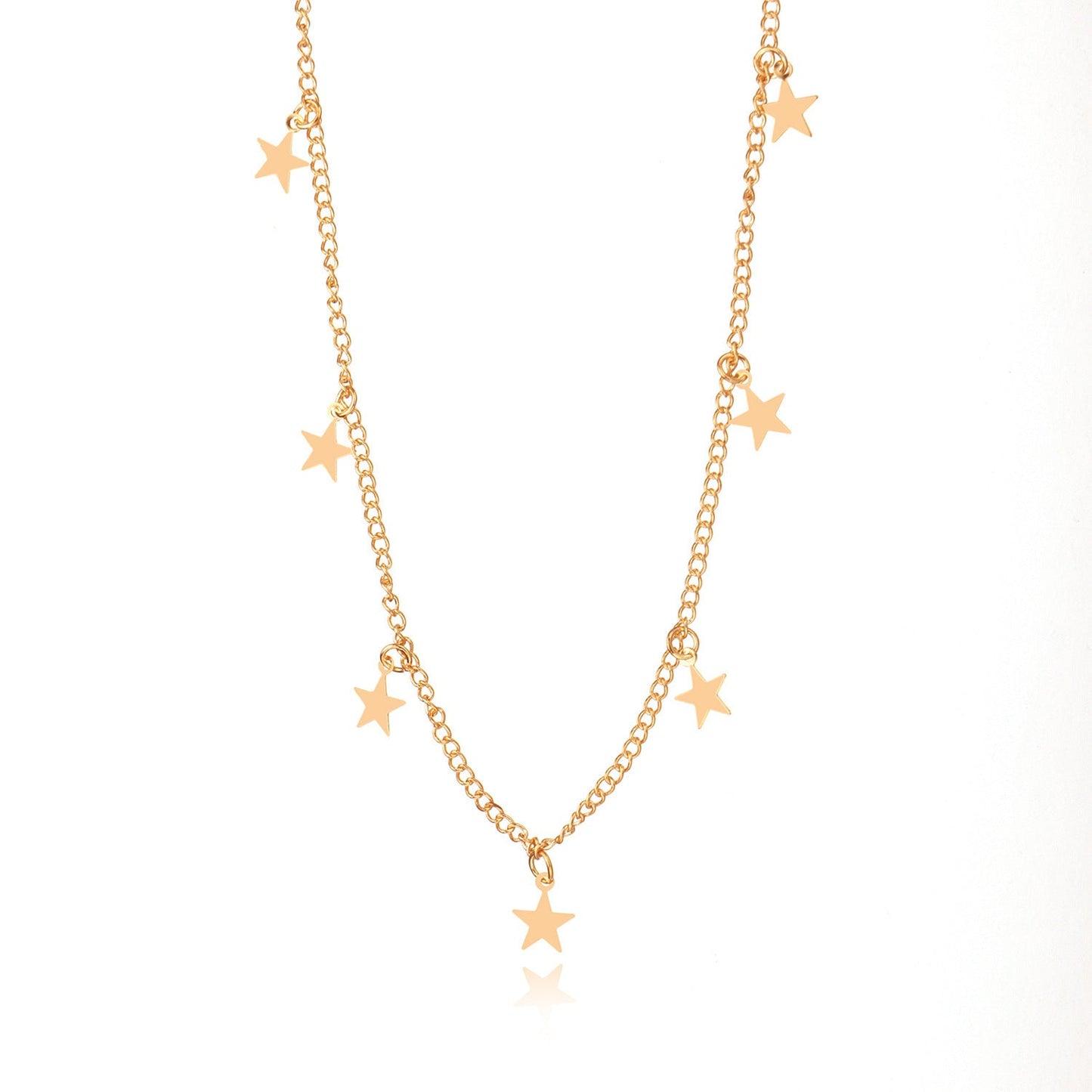 Star Charm Chian Necklaces
