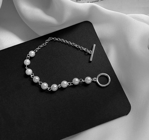 Pearl Beaded Bracelet Women