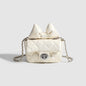 Mini fashion small square bag, summer ballet sports style bow mini crossbody bag, rhombus mini crossbody bag for women, toddler purse