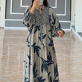 Autumn Long Sleeve Loose Big Hem Dresses