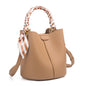 Chic Small Bucket Bag for Women – Handheld & Crossbody Design with Large Capacity for Daily Commute