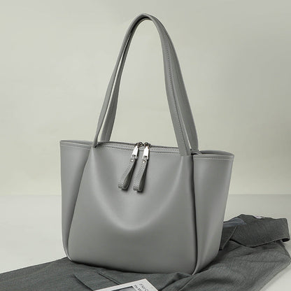Elegant Large Tote Bag for Female - Handbag with Soft PU Material and Large Capacity for Everyday Style hobo