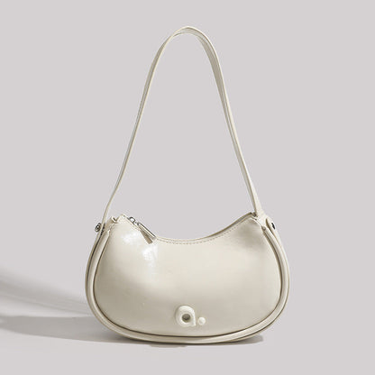 Small shoulder bag bag women's summer, French shoulder handbag elegant hobo