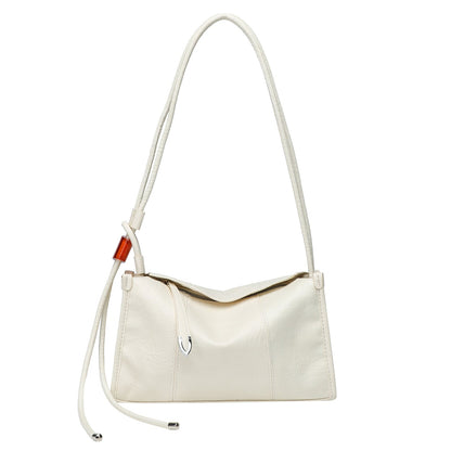 Stylish and minimalist design commuter hobo bag ladies, bag large capacity pleated shoulder shoulder bag, chic elegant shoulder purse