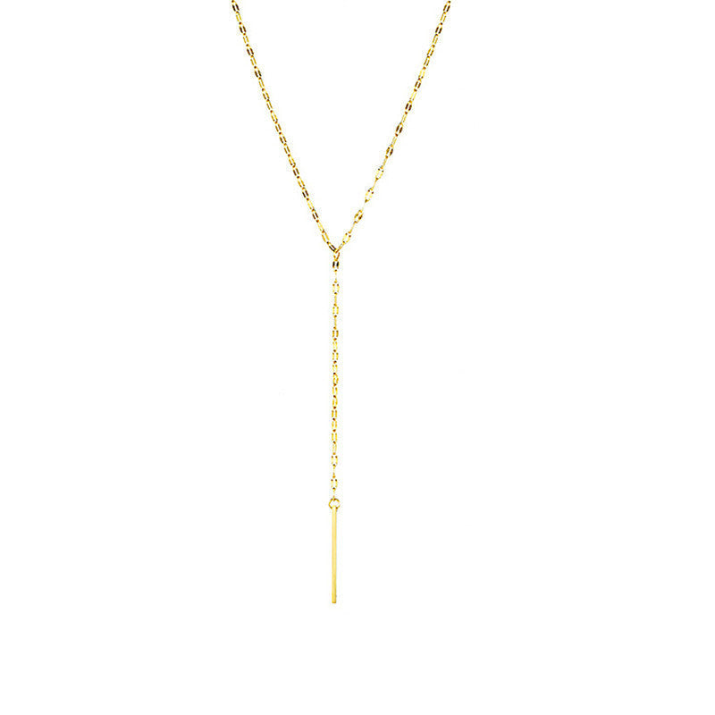 Simple Long Necklace Ladies
