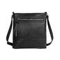 Women's multifunctional shoulder bag, retro popular messenger bag, large capacity small crossbody bag