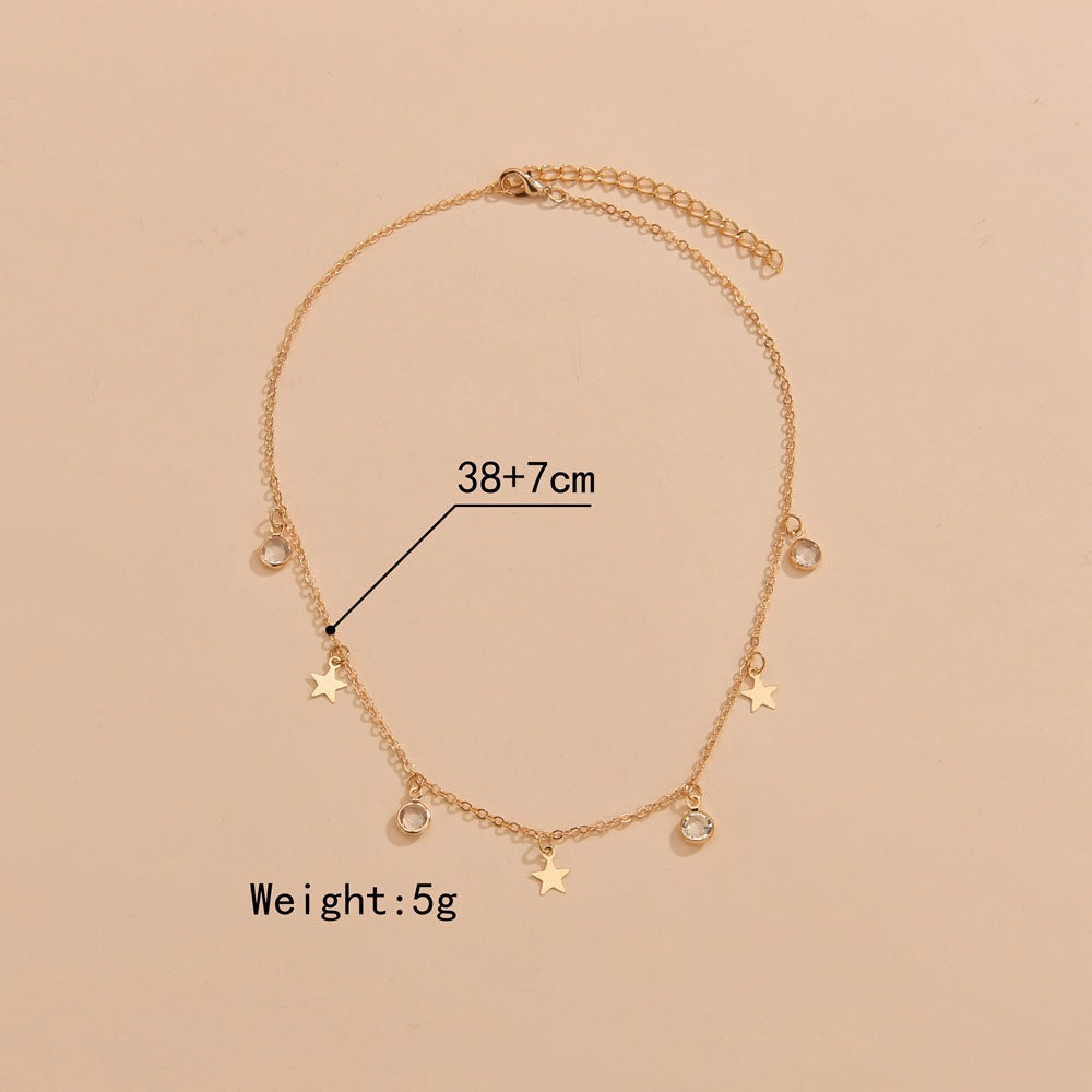 Star Tassel Pendants Necklace
