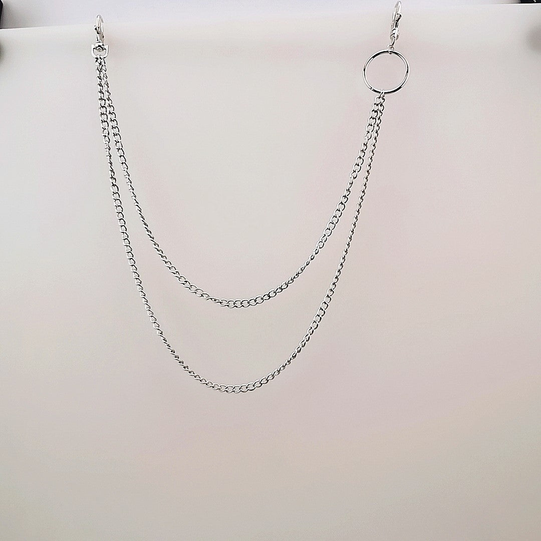 Punk Rock Style Metal Layer Trouser Chain Wallet Chain