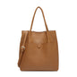 College style tote bag, large capacity tote bag, simple versatile top handle purse, tote shoulder hobo bag