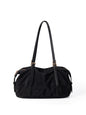 Summer contrasting shoulder bag women, versatile commuter large capacity Boston bag, top handle purse, hobo shoulder purse