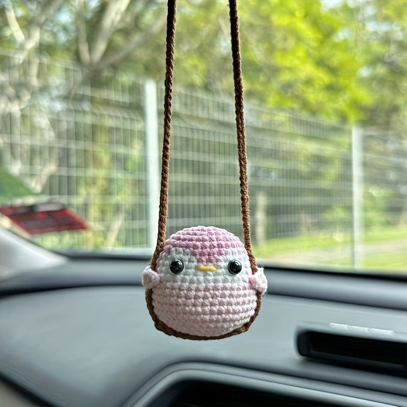 Car plant pendant Car decoration Rearview mirror pendant Creative wool in the car