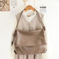 Casual One-Shoulder Messenger Bag – Retro-Textured Soft Leather Underarm Women's Bag, Versatile Flip-Top Portable Tote Bag