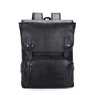 Trendy Men's Retro Backpack Trendy Cover Travel Business Bag Soft Leather Men's Backpack MB21080303