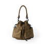 Oxford cloth pleated shoulder bag, bag women's leisure commuter hobo bag, large capacity Crossbody bag, bucket bag