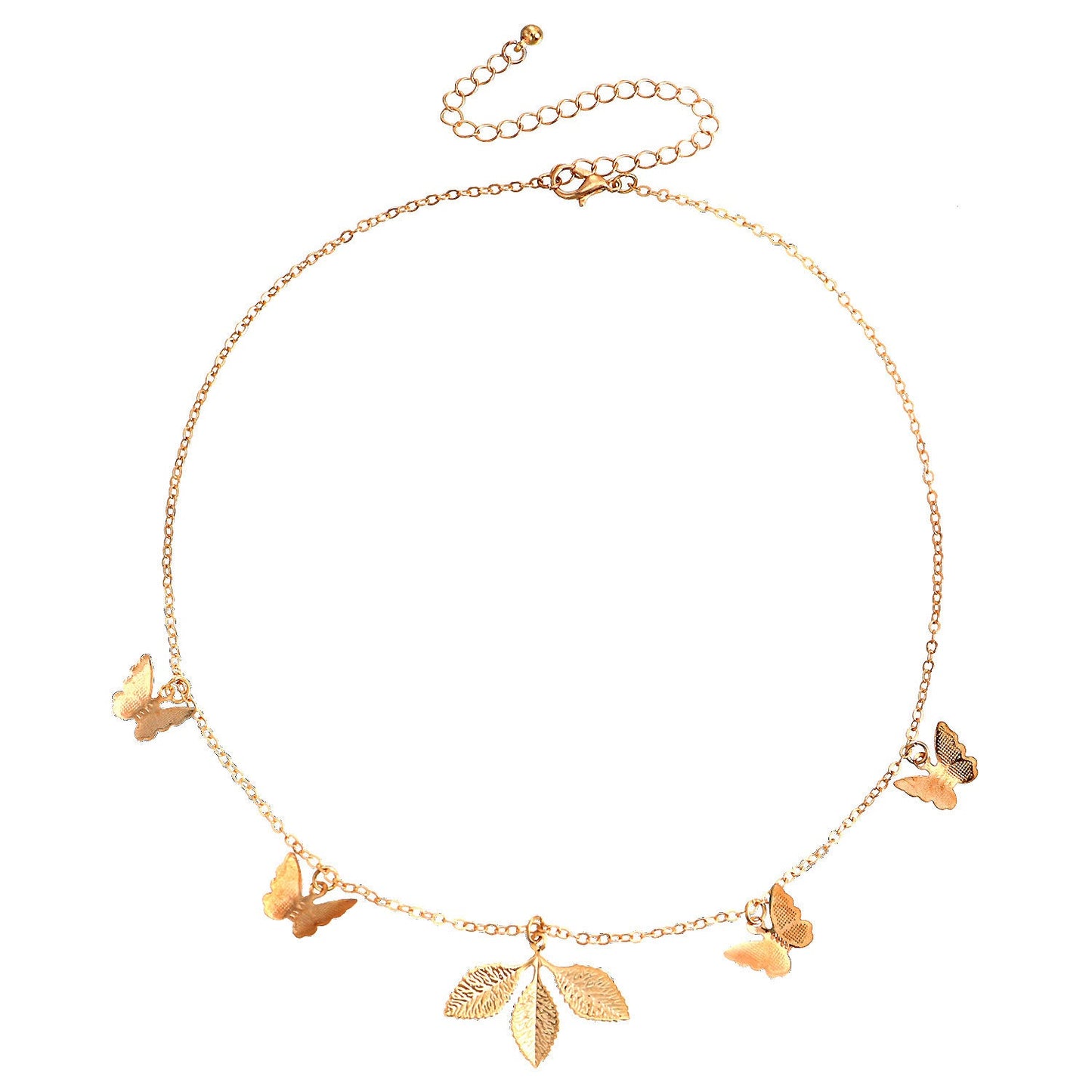 butterfly Pendant Necklace for Women