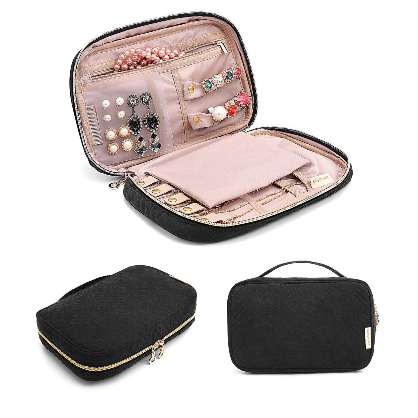 Jewelry Storage Box, Earrings Ring Set Jewelry Bag, Jewelry Storage Bag