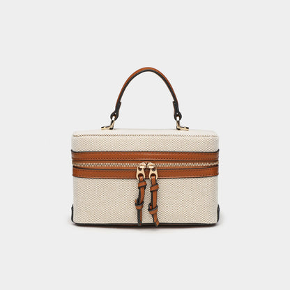 Chic Women's Bag Spring Shoulder Bag – Portable Hard Fashion Small Square Bag for Everyday Style Crossbody
