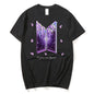 Letter Print Cotton T Shirt Fashion Brand Short Sleeve Tops Man Women Summer
