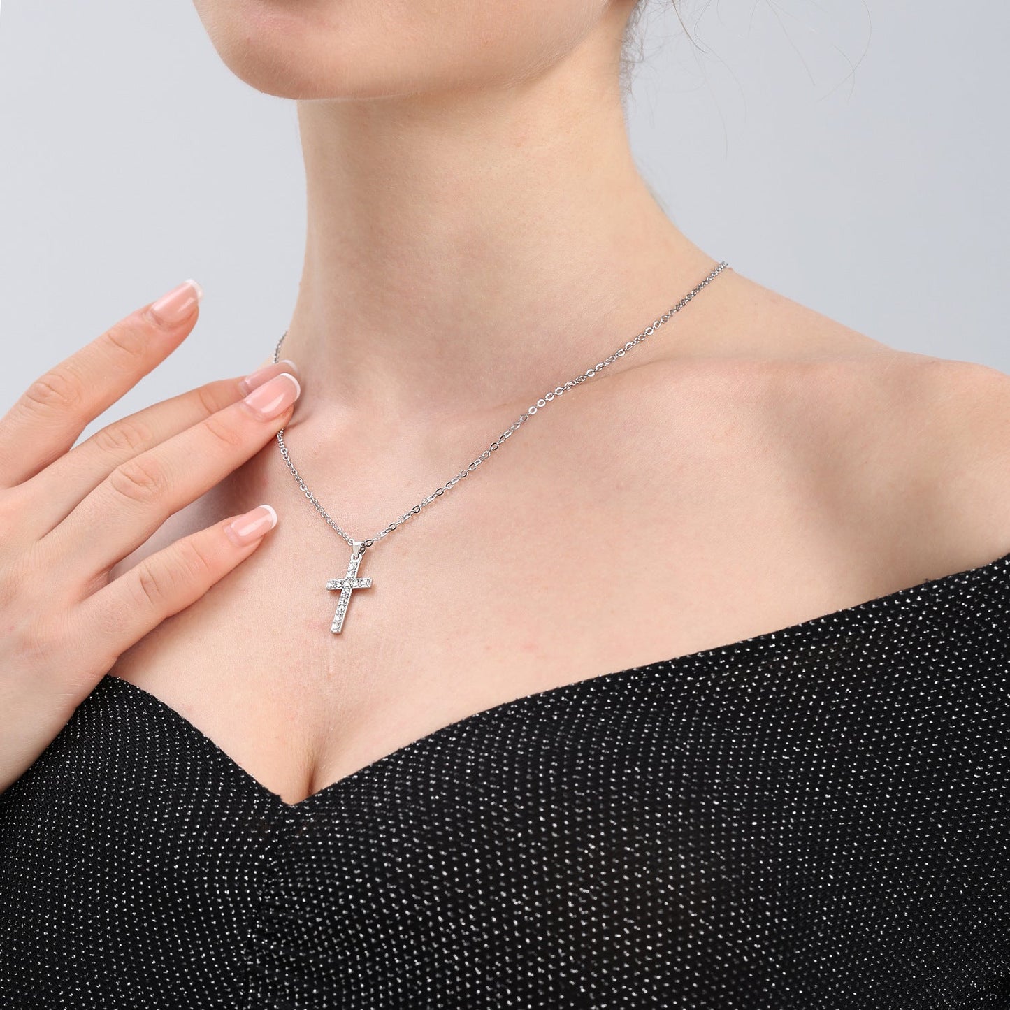 Cross Pendant Christian Gift Women