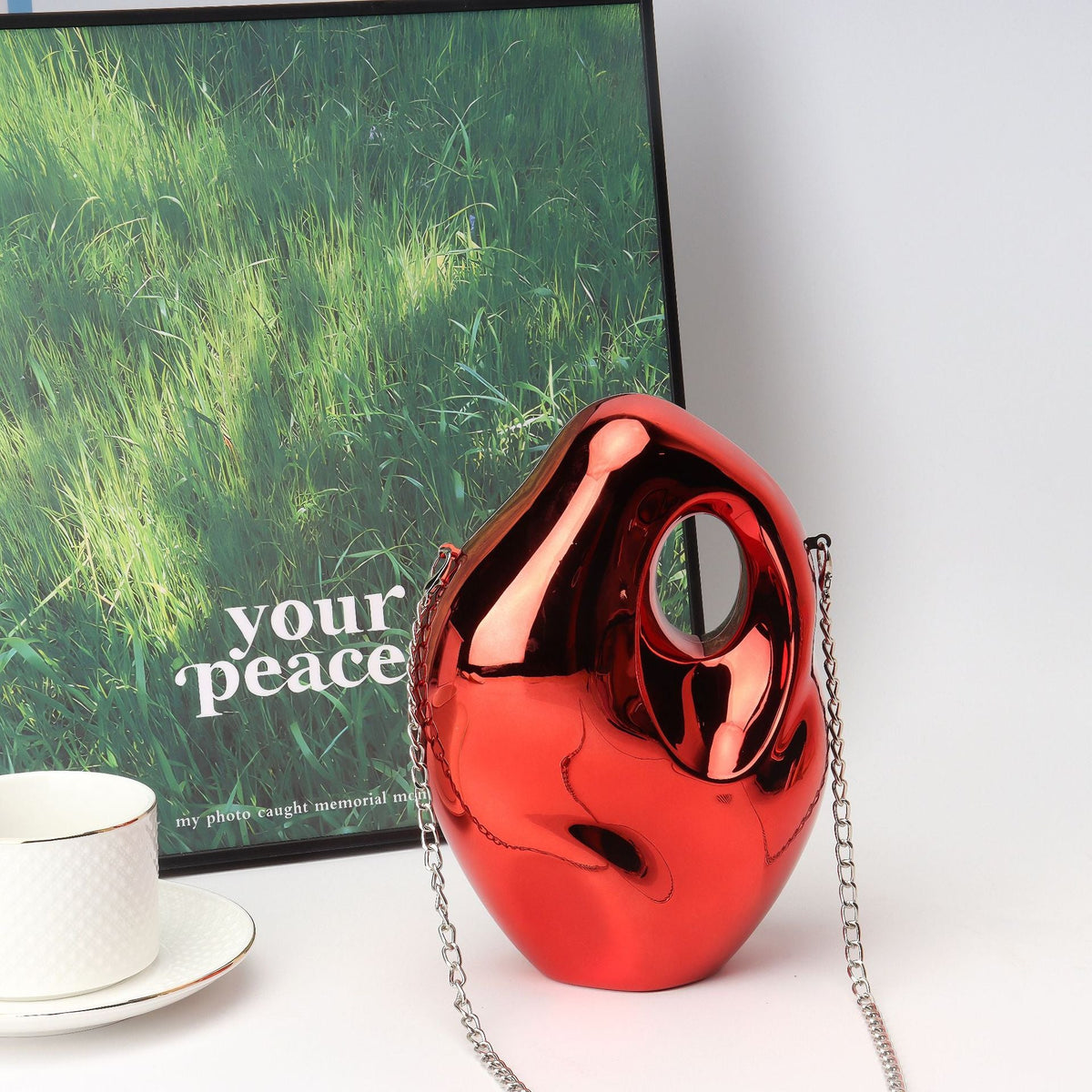 Ladies Acrylic Bag – Elegant Crossbody Box Bag, Simple Prom Clutch, Banquet Summer Party Purse