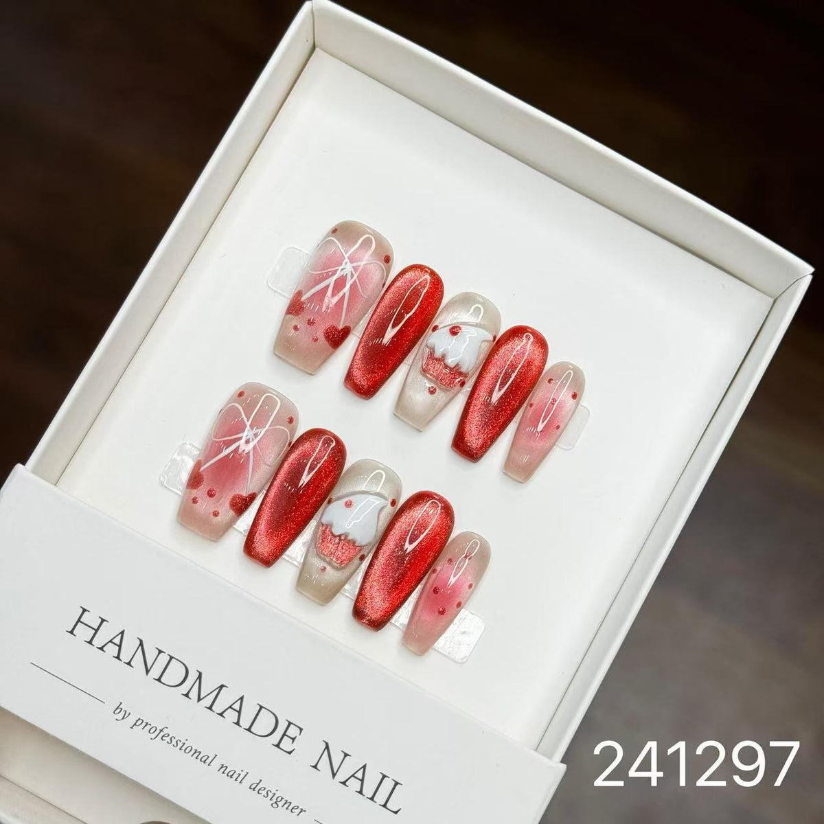1031- Handmade press on nails fake nails removable