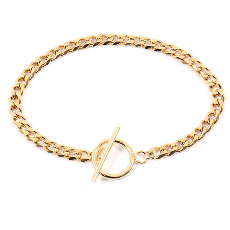 Elegant Baroque Pearl String Bracelet