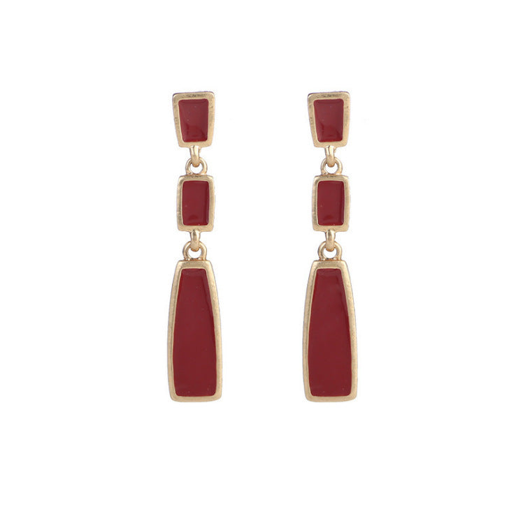 Elegant Long Style Vintage Earrings