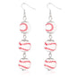 Rhinestone Football & Rugby Earrings for Women - Sparkling Sports Fan Dangle Drop Stud Earrings