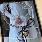 Heart Bowknot Pearl Necklaces