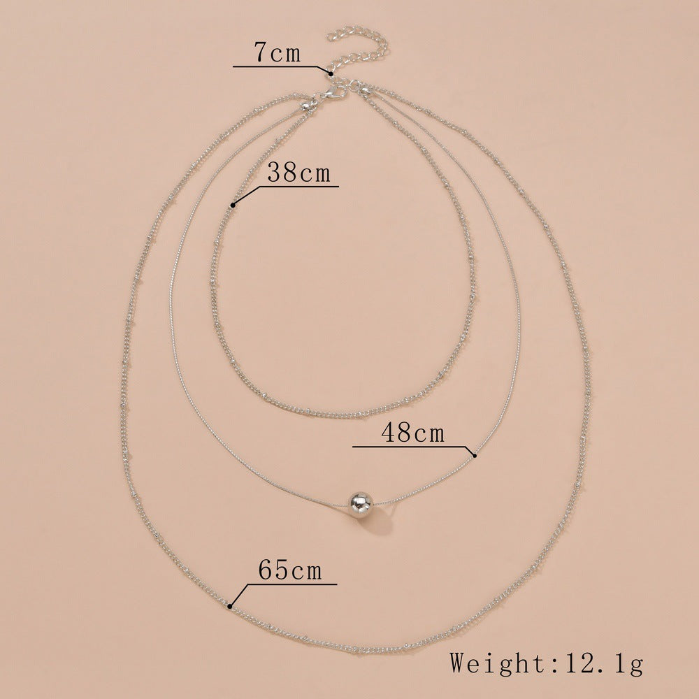 Double Layer Rope Snake Chain Necklace