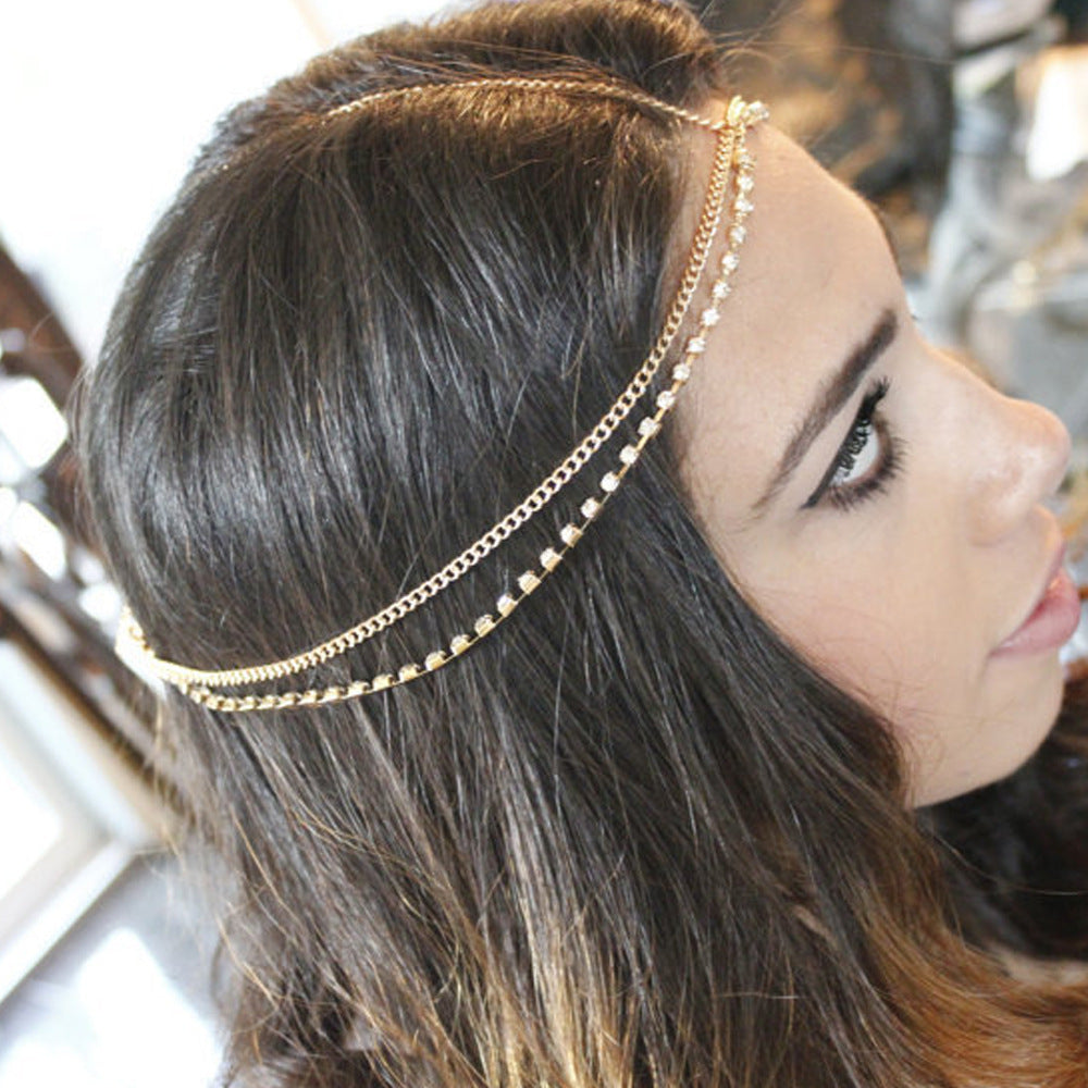Lady Bridal Multi Head Chain