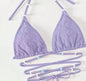 Women's Bikini Swimsuit Sexy Three-Piece Split Swimsuit