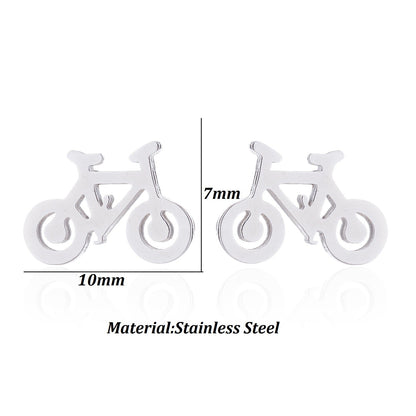 Mini Star Moon Heart Ear Studs