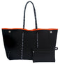 Neoprene Perforated Beach Bucket Bag – Two-in-One Mother-Child Tote, Large Swimming Sand-Proof Purse