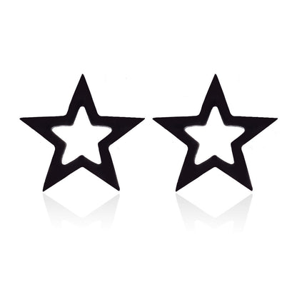 Mini Star Moon Heart Ear Studs