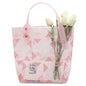 Transparent Crystal Bag for Women Grid Pattern