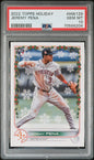 Graded 2022 Topps Holiday Jeremy Pena #HW129 Rookie RC Baseball Card PSA 10 Gem Mint