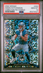 Graded 2022 Panini Mosaic Aidan Hutchinson #320 Variation No Huddle Rookie RC Football Card PSA 10 Gem Mint