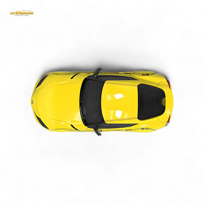 OM Model Toyota Supra A90 Initial D Ghost in Yellow 1:64